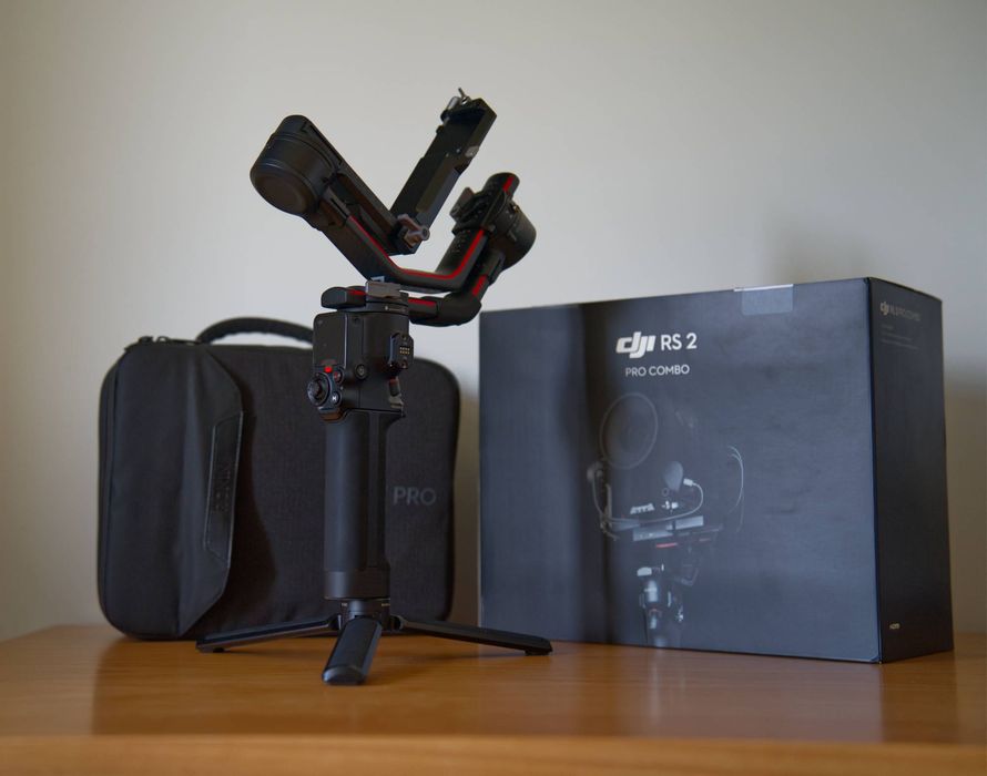 Gimbal/Estabilizador DJI RS 2 Pro Combo (Impecável)