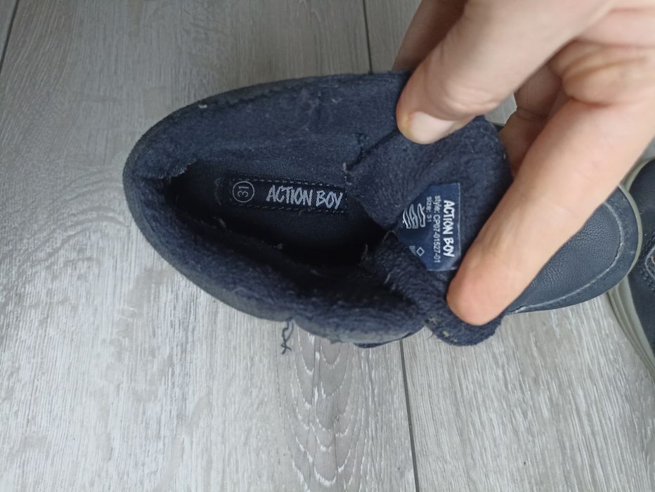 Buty chłopięce za kostkę 31 Action Boy