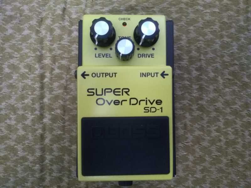 Reservado Pedal Boss SD-1 Super OverDrive (Como novo)