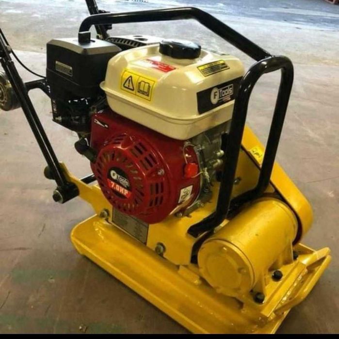 ENTREGA GRÁTIS todo o país Placa vibratoria compactadora gasolina