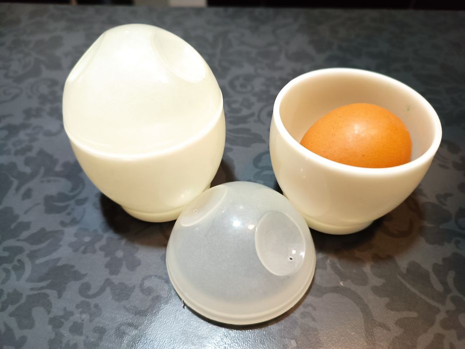 Pojemnik do gotowania jajek w mikrofali 2 szt