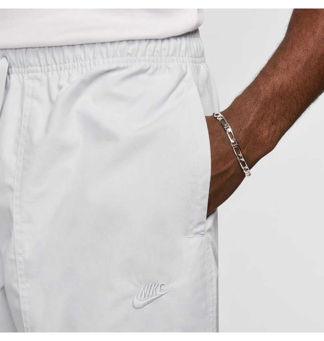 NEW Nike Club Pure Platinum White FN3096 Широкие Штаны Оригинал [M]