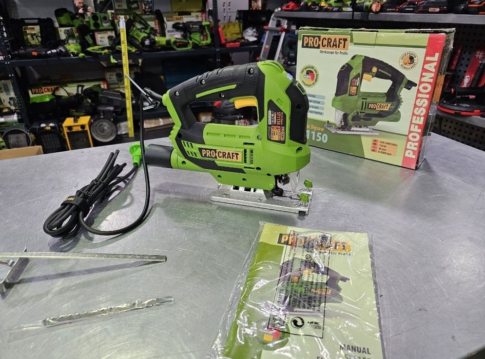 Лобзик Электролобзик ProCraft ST1150 Лазер Подсветка Медная Обмотка