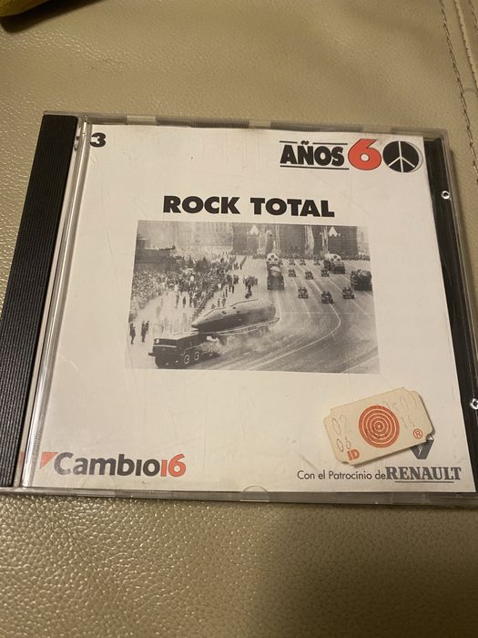 CD Años 60 Vol. 3: Rock Total - Cambio16 / Renault (Raro)