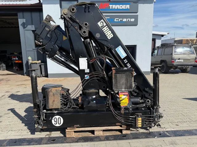 Palfinger HDS HIAB XS166 HiDuo 4 wysuwy sterowanie radiowe rotor  stan idealny,