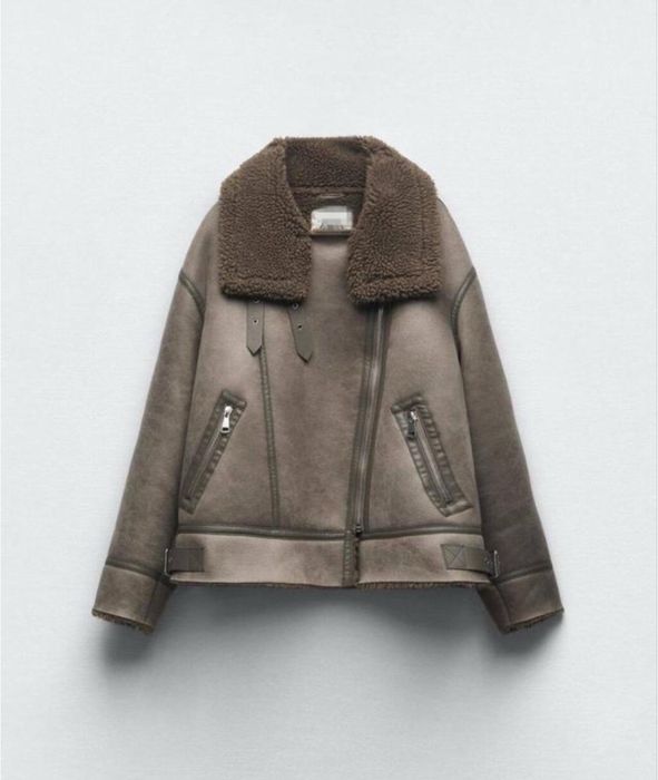 Дублянка zara тепла еко хутро