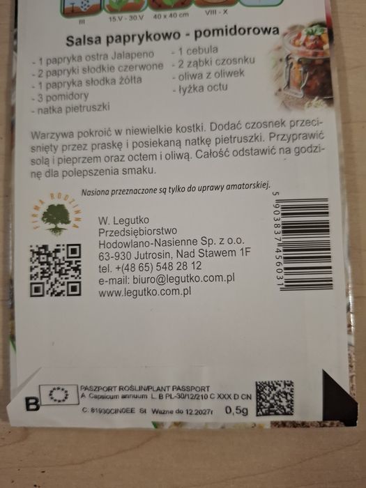 Papryka ostra Jalapeno M - czerwona 0.50