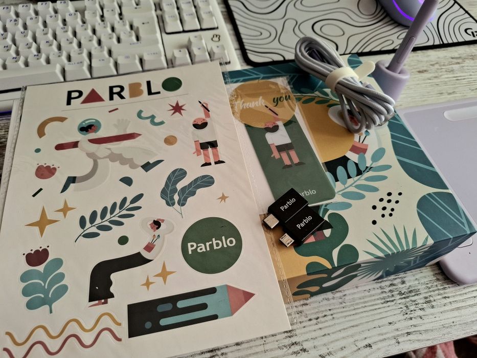 Графический планшет Parblo