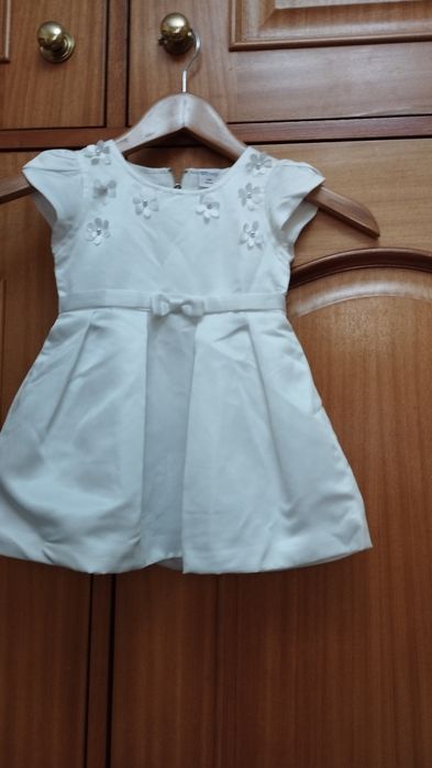 Vestido branco 30 meses