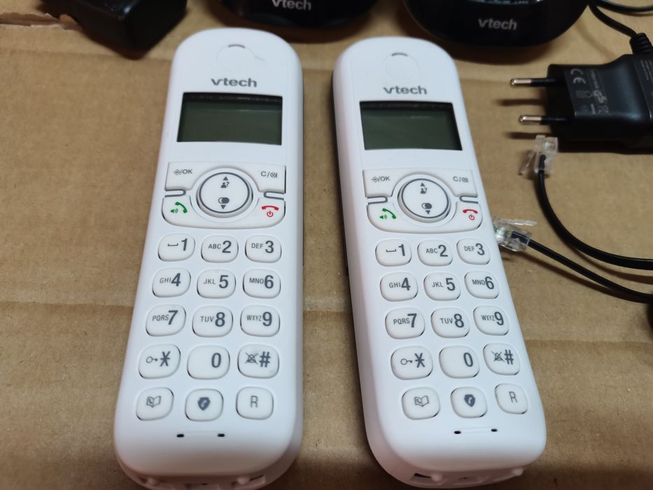 VTech CS1501 Telefon bezprzewodowy Dom Duo, DECT
