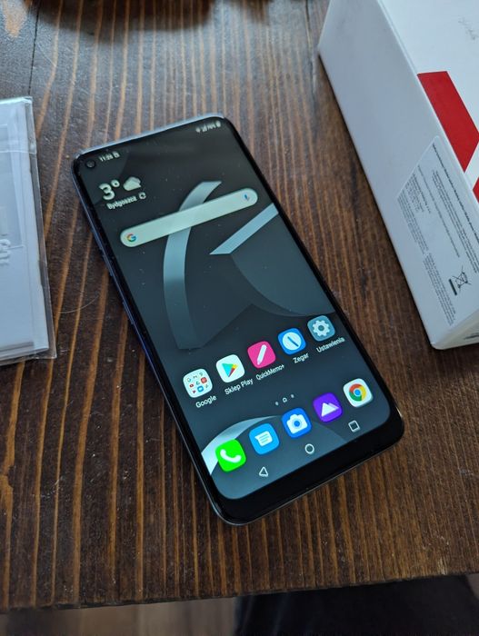 Fajny smartfon - LG K61 128gb - Dual SIM - Jak nowy - Ekran 6.53'