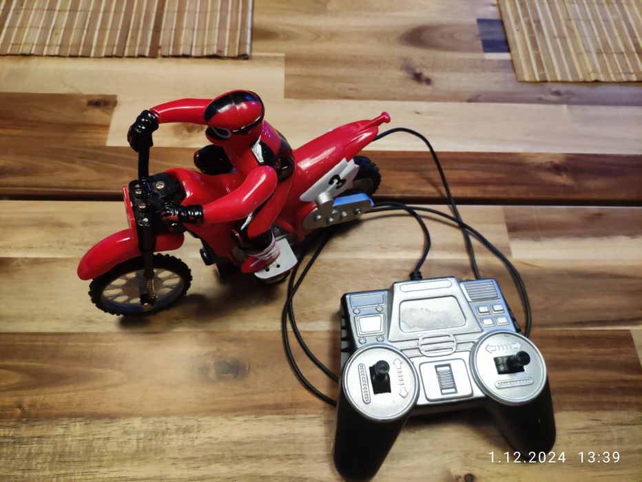 Zabawka motor motocykl zdalnie sterowany