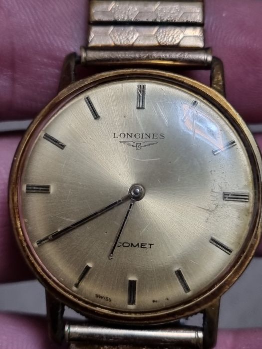 Швейцарський годинник Longines Comet. (Механічний  Робочий)