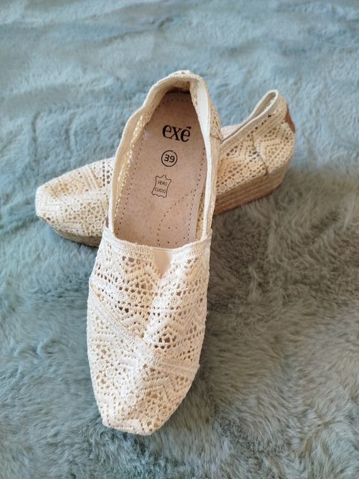 Sapato Exe cor creme