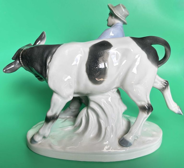 Figurka porcelanowa: „Młodzieńczy upór ” GRÄFENTHAL piękna