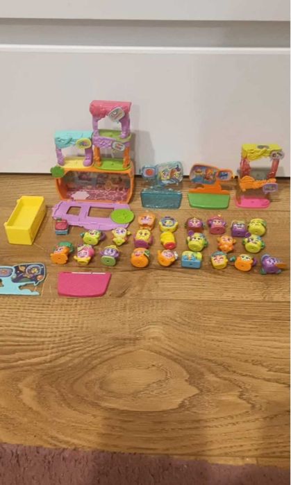 Zestaw moji pops mojipops figurki domki