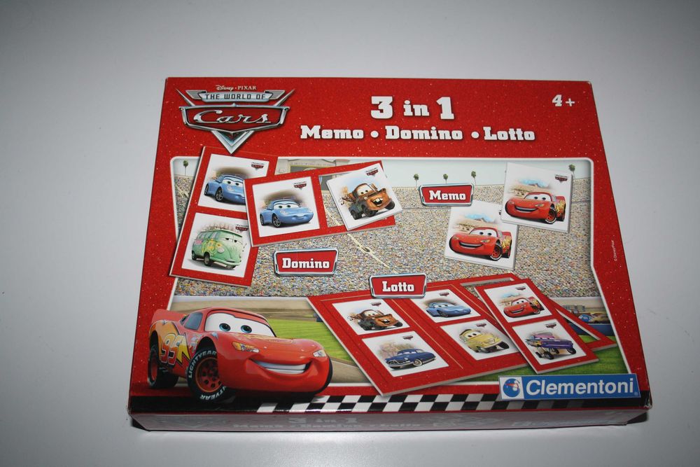 Clementoni 3 em 1 Cars