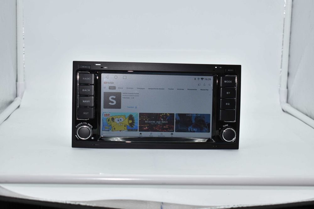 Auto rádio 2 DIN Android - Volkswagen VW Transporter e Touareg