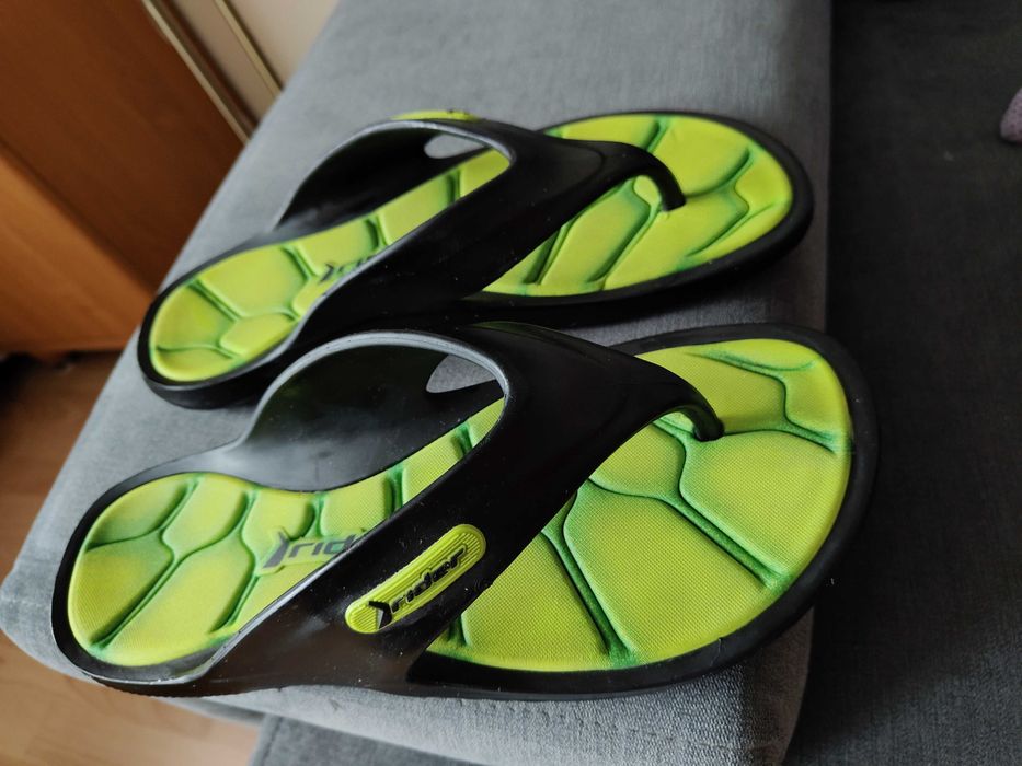 Japonki męskie Rider,róż.41, niebieskie.