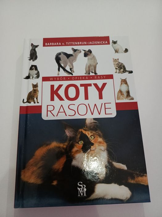 Książka Koty rasowe wydawnictwo SBM