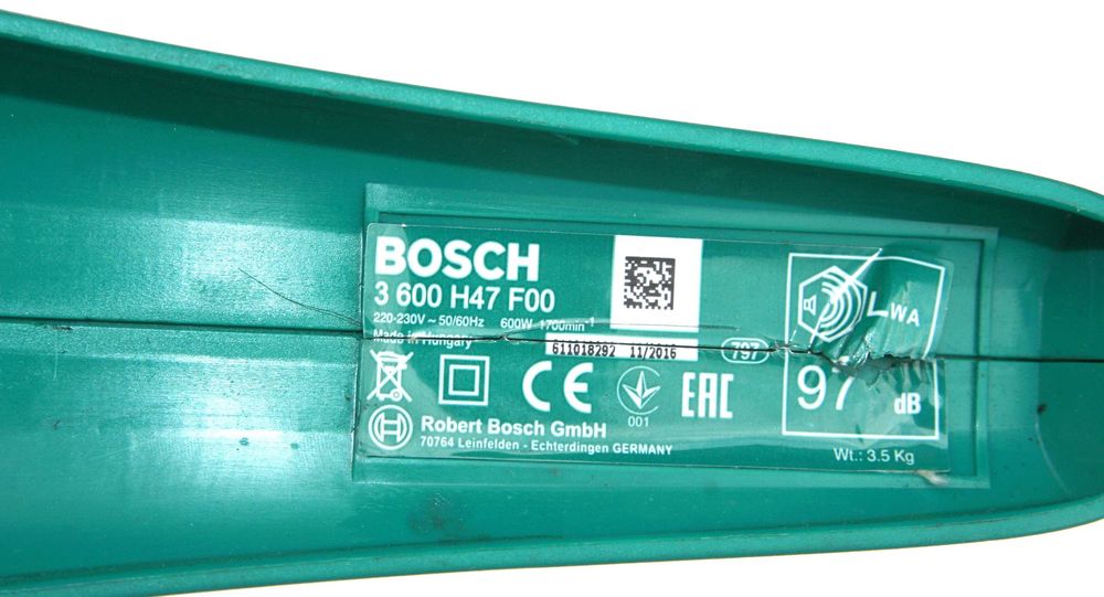 Nożyce do żywopłotu Bosch AHS 50-26 obudowa