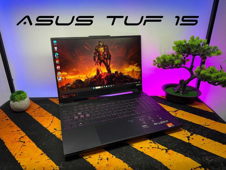 Asus Tuf 15, ryzen 9-7940hs, rtx4060, 16gb, 1tb ssd, 144hz
