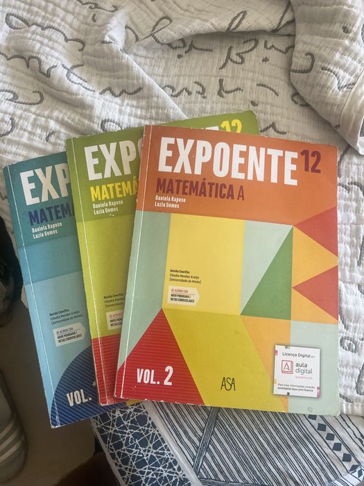 3 Manuais da Expoente Matmática