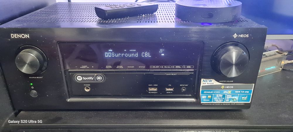 Denon AVR-X2400H Altusy 200 +Tonsil Voyager +samsung+subwoofer