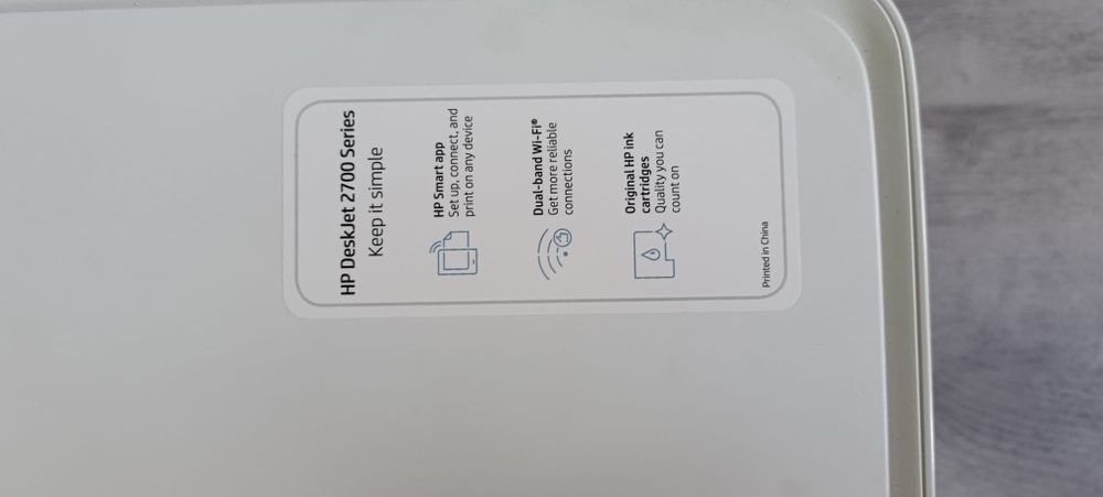 Drukarka hp deskjet  2700 plus dwa tonery