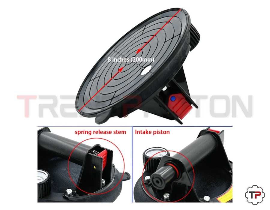 Ventosas 1 ou 2 c/ Manometro e Mala