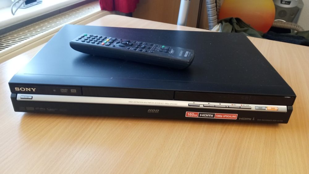 Sony nagrywarka Rekorder DVD HDD RDR-HX750 HDMI