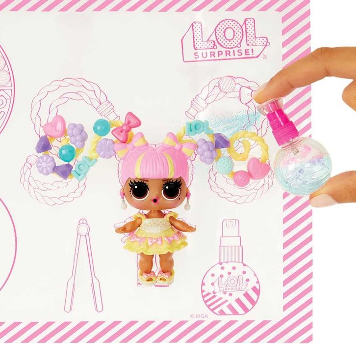 ЛОЛ Салон причесок LOL Surprise Hair Beads Salon Playset Салон зачісок