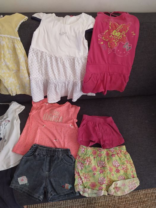 Lote 31 - roupa de menina 2 anos verão
