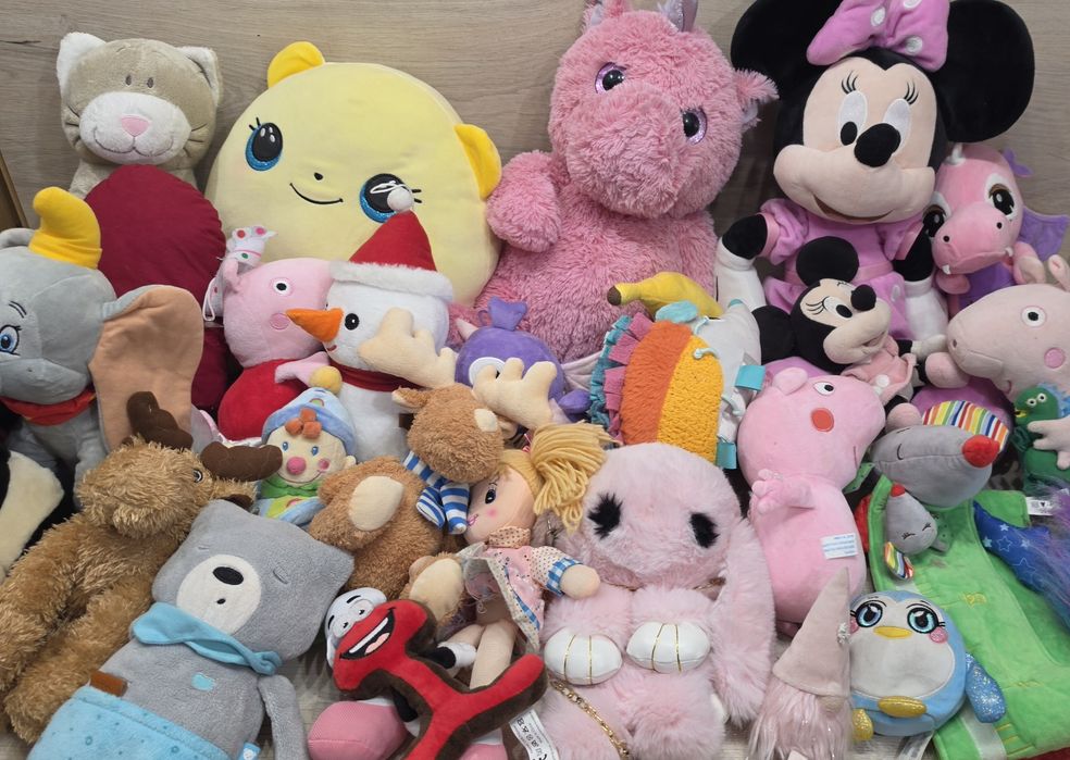 Maskotka myszka MINI 60cm disney zestaw (95) pluszak mix 27szt