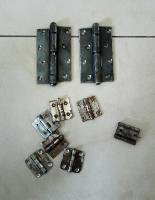 Новые подшипники времён СССР, шпингалеты, петли дверные, уголок и др