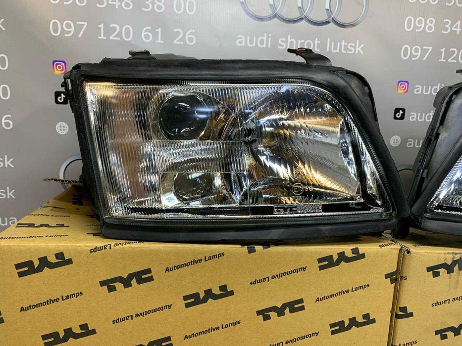 Фари лінзовані Audi A6 C4 нові TYC фара ауді ауди а6 ц4