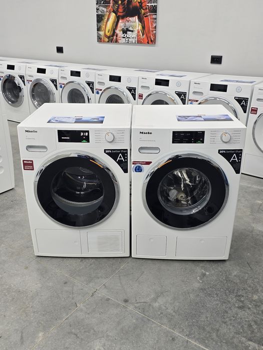 Як новий топовий комплект пралка Miele WWI860 та сушильна машина  2024