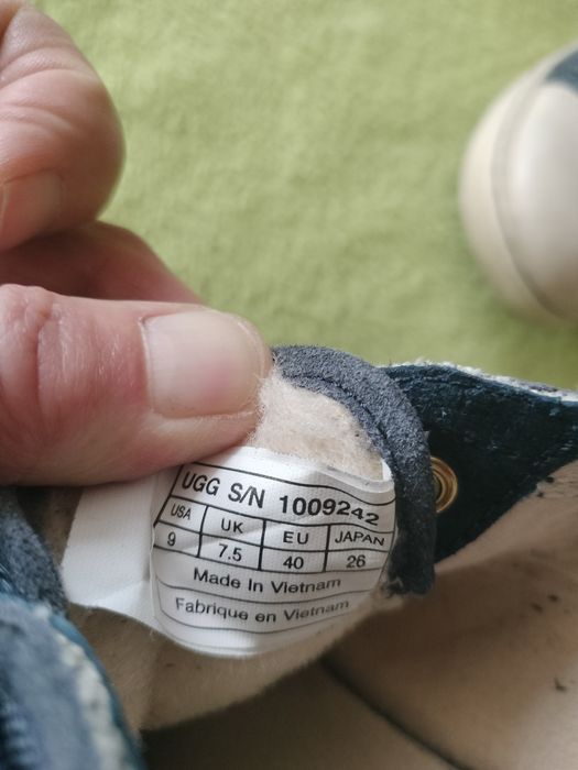Trampki damskie jeansowe UGG Australia
