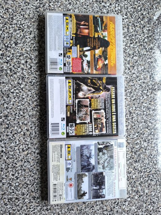 Infamous/Need for speed undercover/Assassin's Creed PlayStation 3