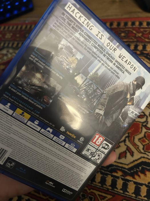 Watch dogs ps4 gra