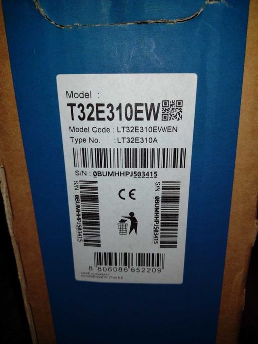 Monitor/TV LED 32" Samsung T32E310EW