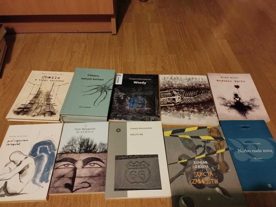 Kryminały, romanse, poezja różne za 5 zl