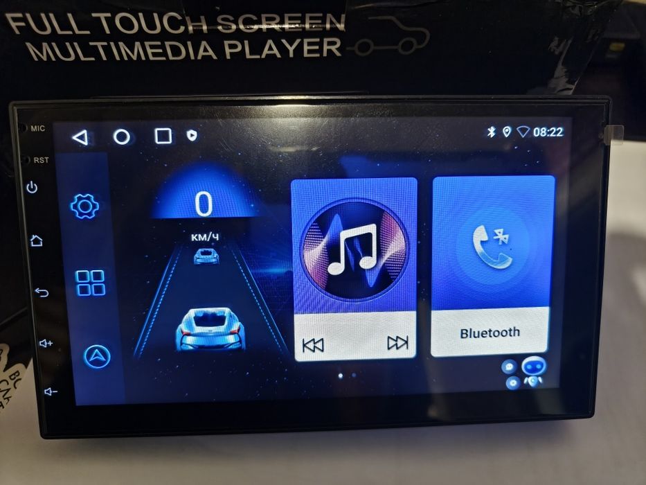 Автомагнітола нова 2DIN ,  7,  IPS, 2 gb/ 32,  Android 14, Carplay