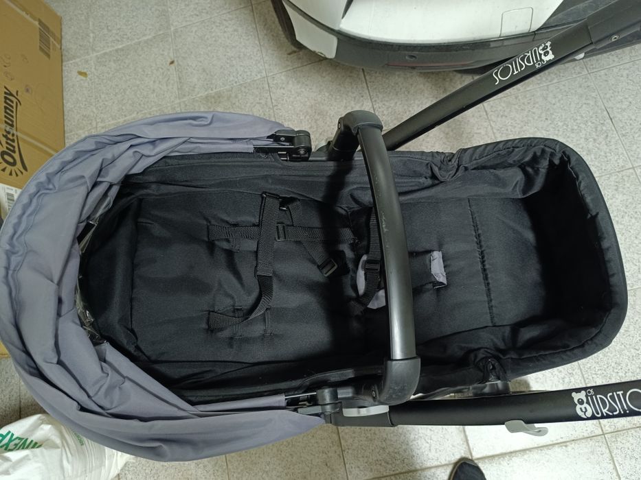 Carrinho+babycook ursitos