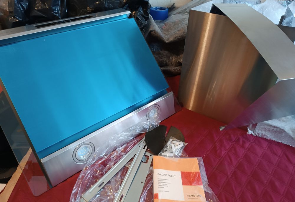 Витяжка Klarstein Balzac Silent 60, нержавійка