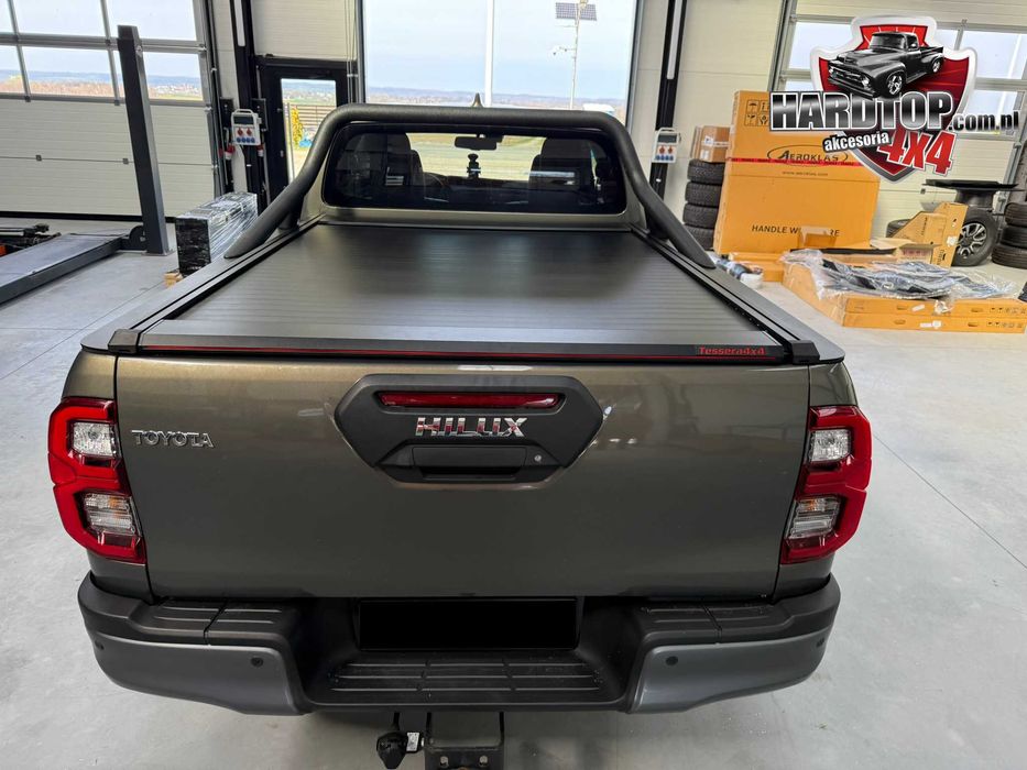 Roleta Aluminiowa Paki Toyota Hilux Zabudowa Zwijana Pick-Up Hardtop