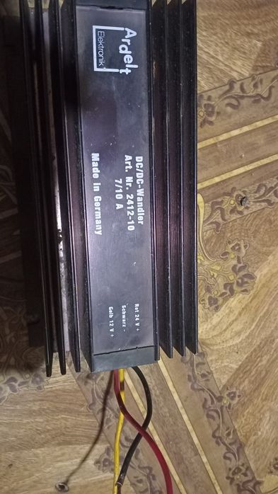 Преобразователь с 12в на 24