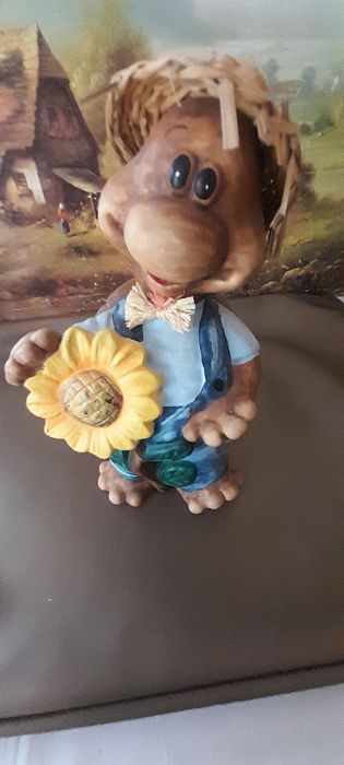 Stara skarbonka żółwik