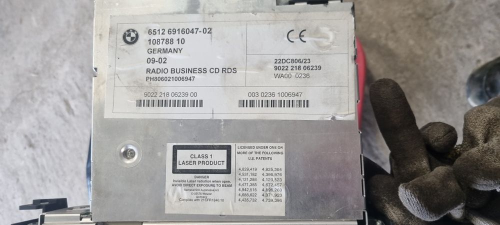 Bmw E46 Radio CD Mode Aux sprawne 100%