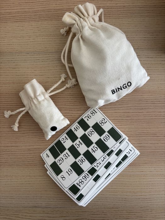 Bingo - Jogo de mesa de madeira